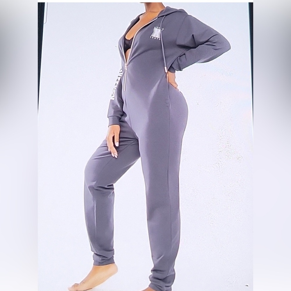 Savage X Fenty Gray Jumpsuit NWT!